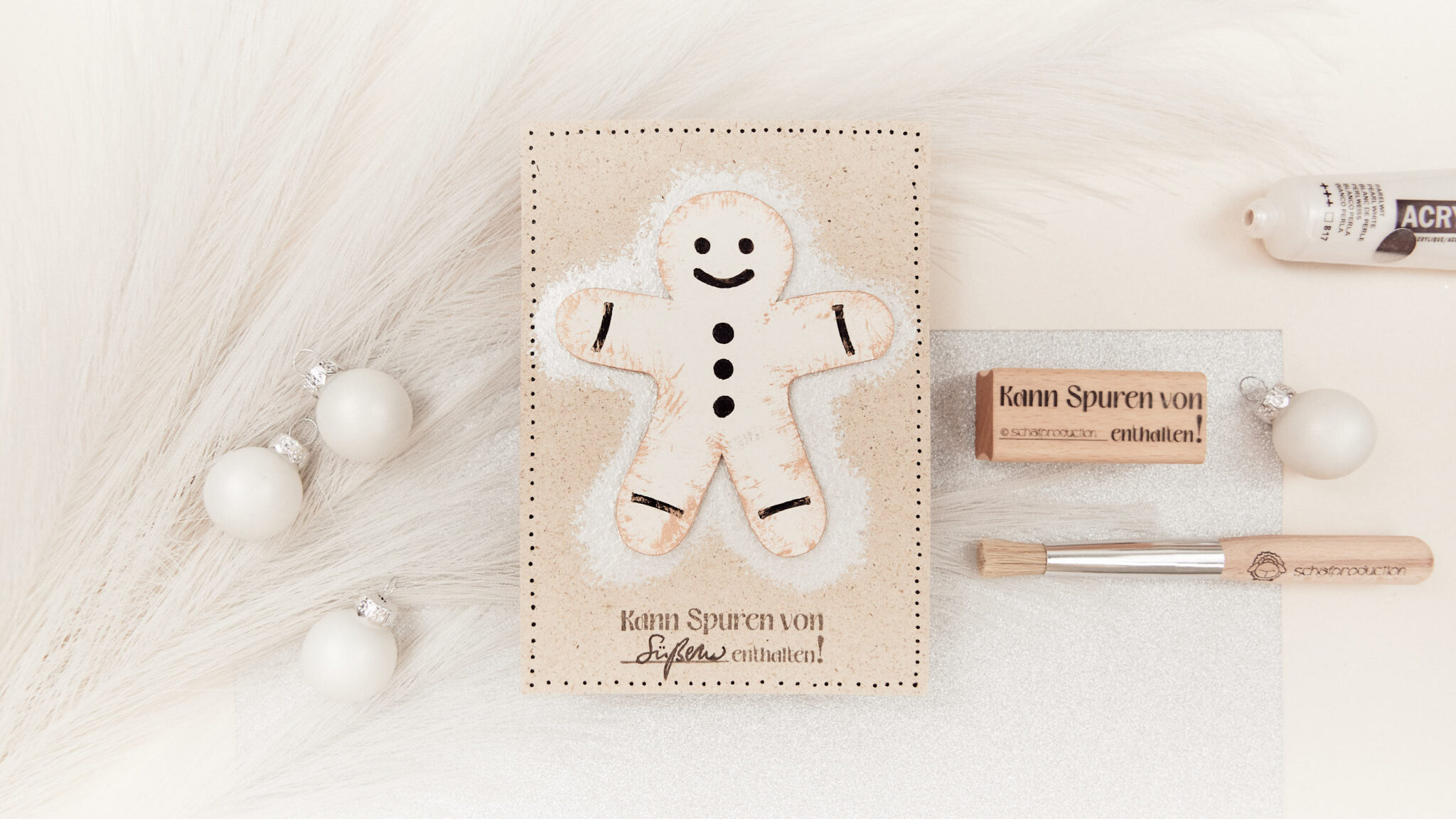 Weihnachtskarten mal anders So gestaltest du 3DKarten mit SchablonenBlog