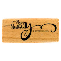 Motivstempel - Happy Y Birthday Motivstempel - Happy Y Birthday