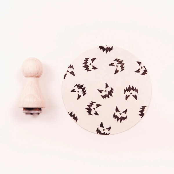 Ministempel - Halloweengesicht 3