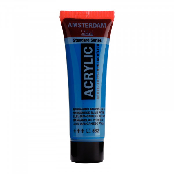 Acrylfarbe Amsterdam 20ml - Mangangblau 582