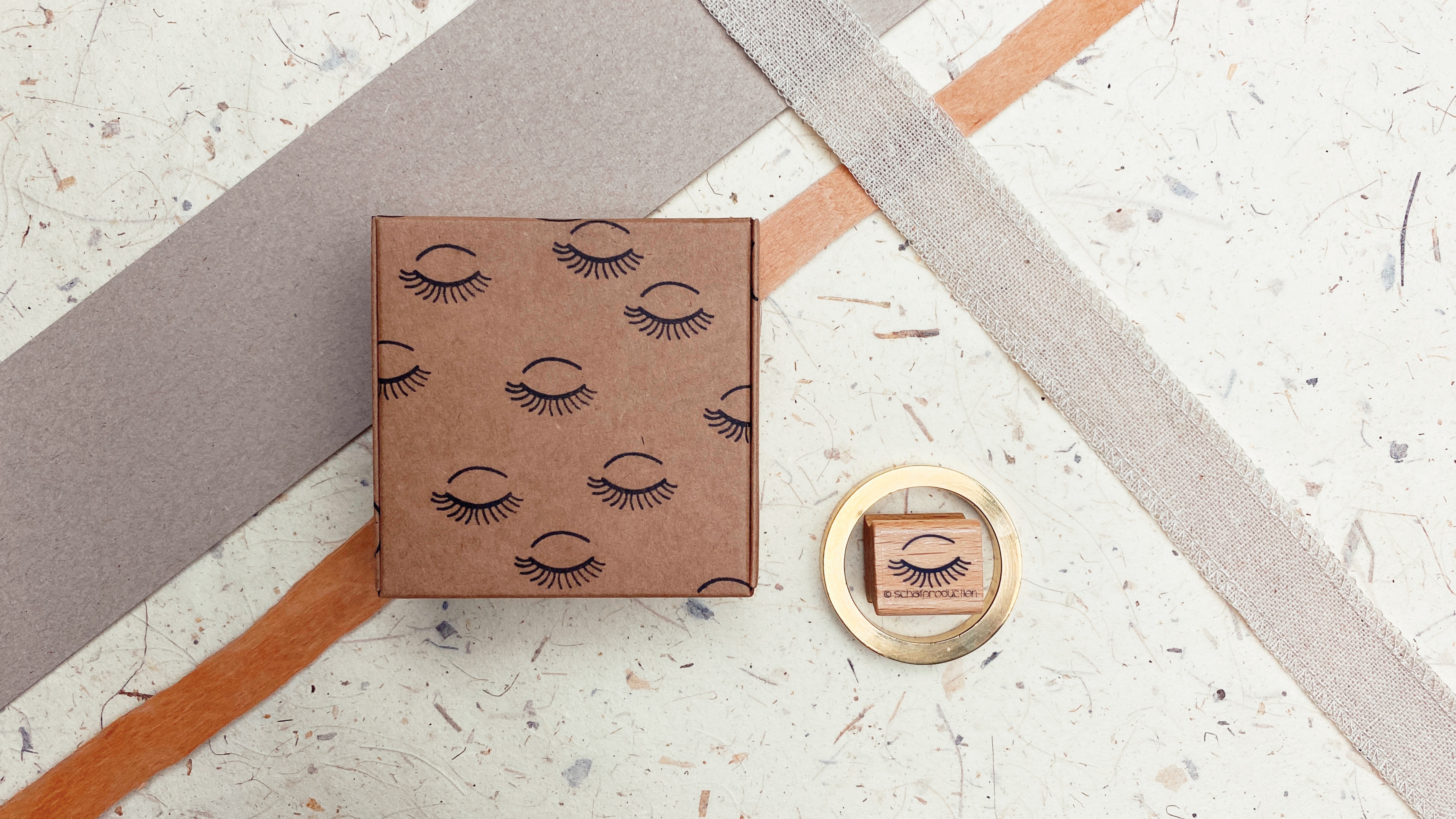 Geschenkschachtel-Auge-Quer