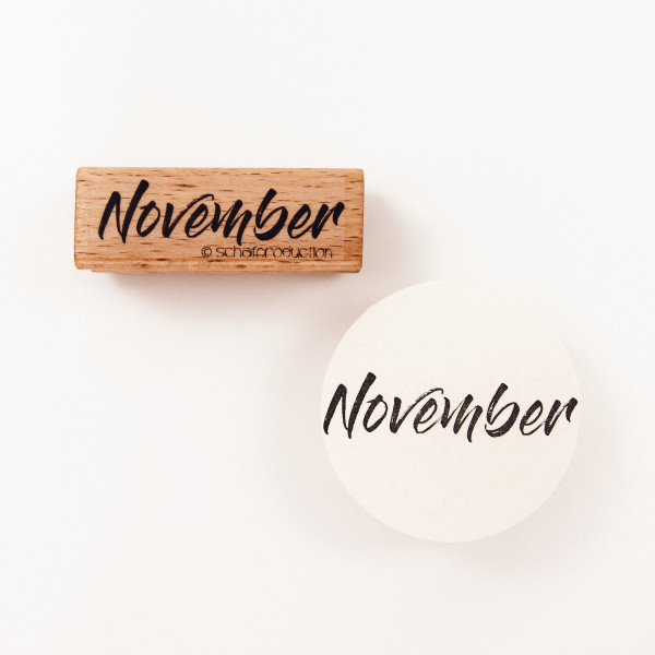 Motivstempel - November [Brush]
