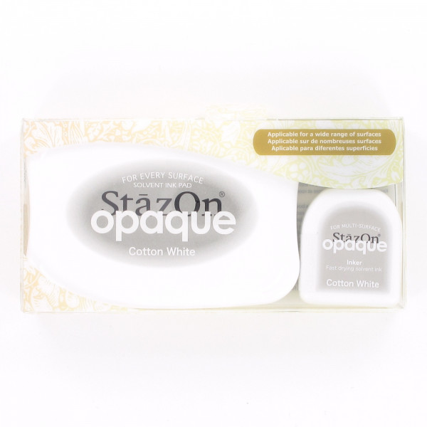 Stempelkissen - StazOn opaque // Cotton White
