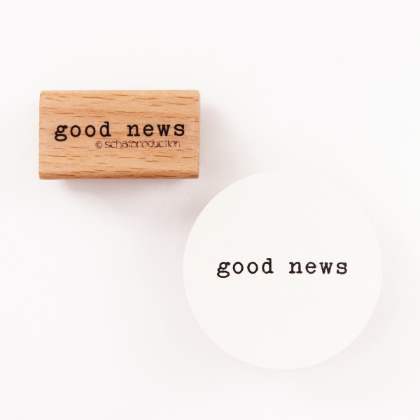 Motivstempel - good news [SM]