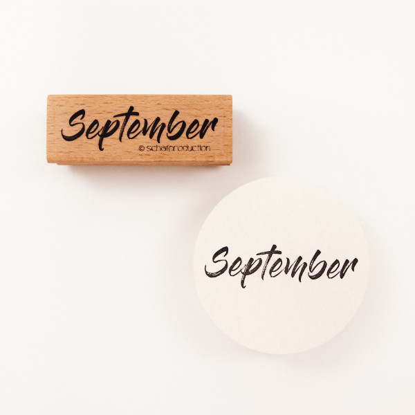 Motivstempel - September [Brush]