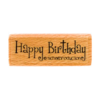 Motivstempel - Happy Birthday Motivstempel - Happy Birthday